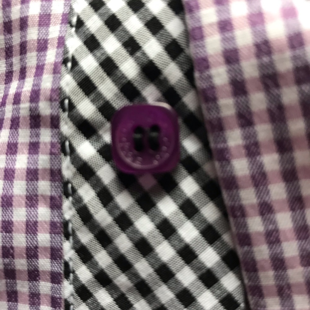 Bespoke Moda Purple Men’s Shirt XL - Picture 5 of 5